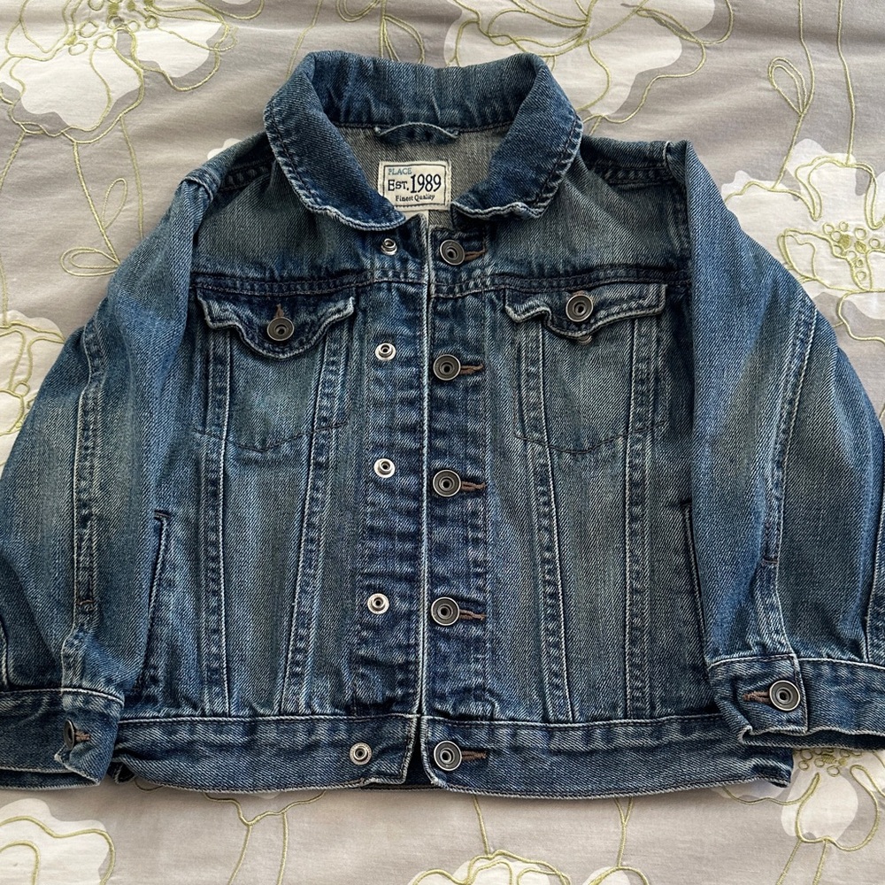 Children's Place Kids Classic Jean Jacket- Size 4T